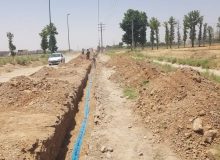 شبکه توزیع آب نظرآباد پایدار می شود
