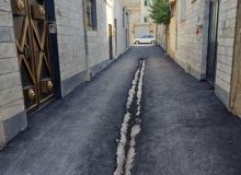 ۳۲۰۰ مترمربع از معابر محله المهدی حصارک بهسازی شد