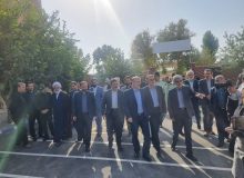 افتتاح مدرسه ظهوری در آق تپه کرج