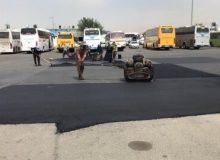 محوطه ترمینال شهید کلانتری بهسازی شد