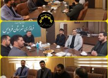 دیدار اعضای شورای اسلامی شهر مشکین‌دشت با فرماندار شهرستان فردیس