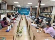 دیدار مسئولین ادارات و سازمان های آسارا با بخشدار به مناسبت “هفته دولت”