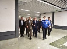 تصاویر افتتاح ایستگاه قطار شهری رجایی شهر