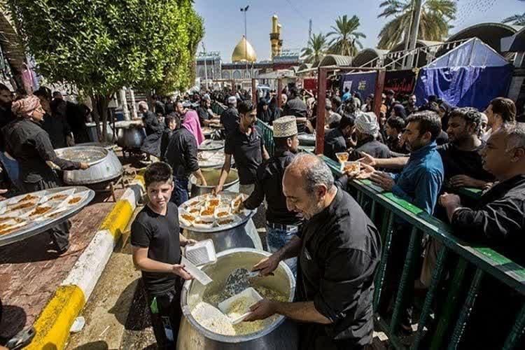 افتخار میزبانی و خدمتگزاری به زائران حسینی توسط شورای اسلامی و شهرداری مِهِستان در ایام اربعین