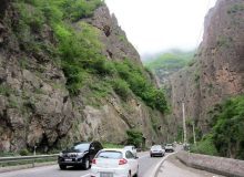 ترافیک پرحجم و روان در آزادراه تهران- شمال و جاده چالوس