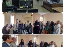 بازدید از کارگاه خیاطی مصوب در قرارگاه اجتماعی شهرستان نظرآباد