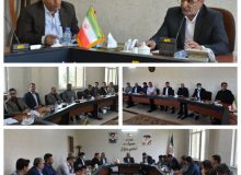 جلسه بررسی مشکل برق شهرها و روستاهای شهرستان ساوجبلاغ