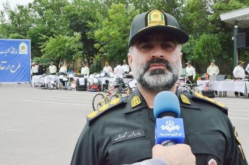 دستگیری سارقان موتورسیکلت در کرج
