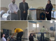 توزیع مرحله اول فرش سجاده ای در بین مدارس استان البرز همزمان با آغاز سال تحصیلی جدید