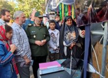 نمایشگاه هفته دفاع مقدس به همت ناحیه مقاومت بسیج امام سجاد(ع) باشکوه برگزار شد