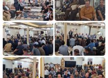نشست و نظارت میدانی  روستای محمدآباد افشار از توابع شهرستان چهارباغ