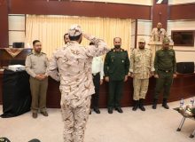 تجلیل از سربازان در سپاه استان البرز