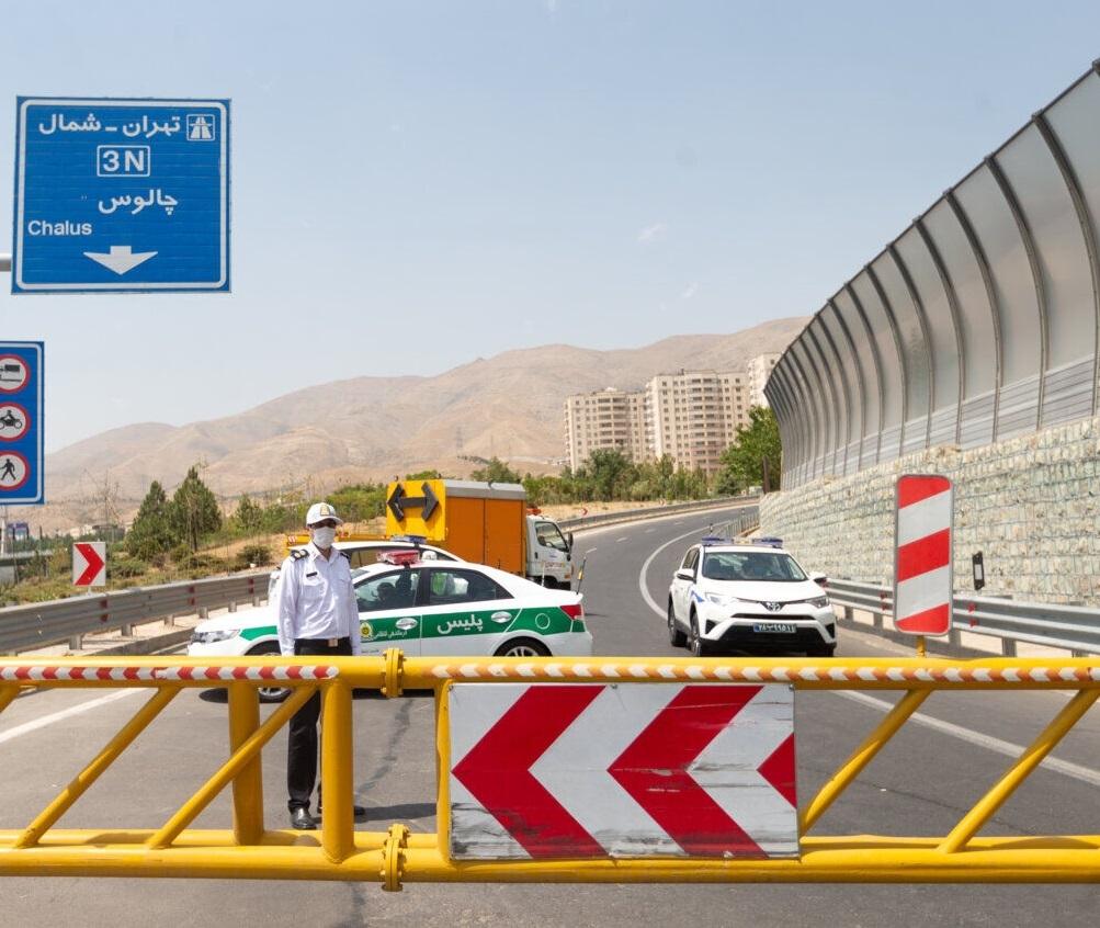 تردد از آزادراه تهران – شمال و جاده کرج – چالوس یک طرفه می شود