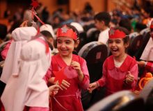 «مل مل» لبخند را به لب کودکان کرجی آورد