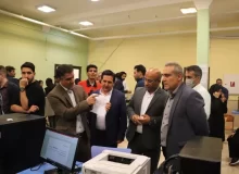 بازدید سرپرست دانشگاه آزاد اسلامی هشتگرد از مراحل ثبت نام نو دانشجویان