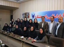 مراسم تجلیل از کارکنان زن به مناسبت سالروز میلاد دخت نبی اکرم فاطمه زهرا (س)