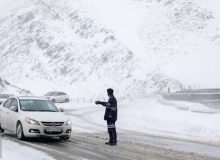 ورود بدون زنجیرچرخ به جاده چالوس ممنوع است