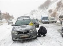 الزام رانندگان برای همراه داشتن زنجیر چرخ در محورهای مواصلاتی البرز