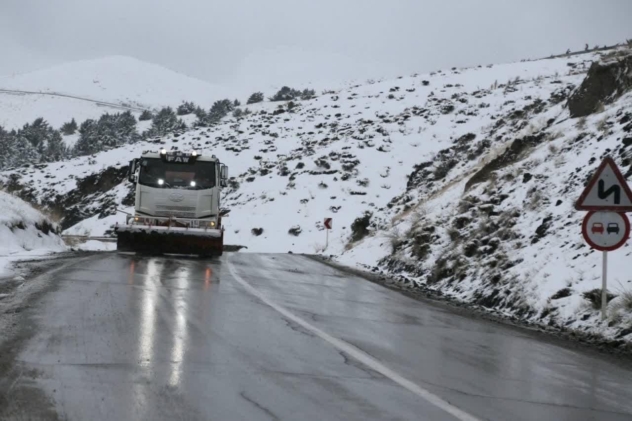 راه ارتباطی روستاهای البرز باز شد