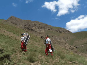 نجات ۵ نفر از ارتفاعات کوهستان‌های البرز