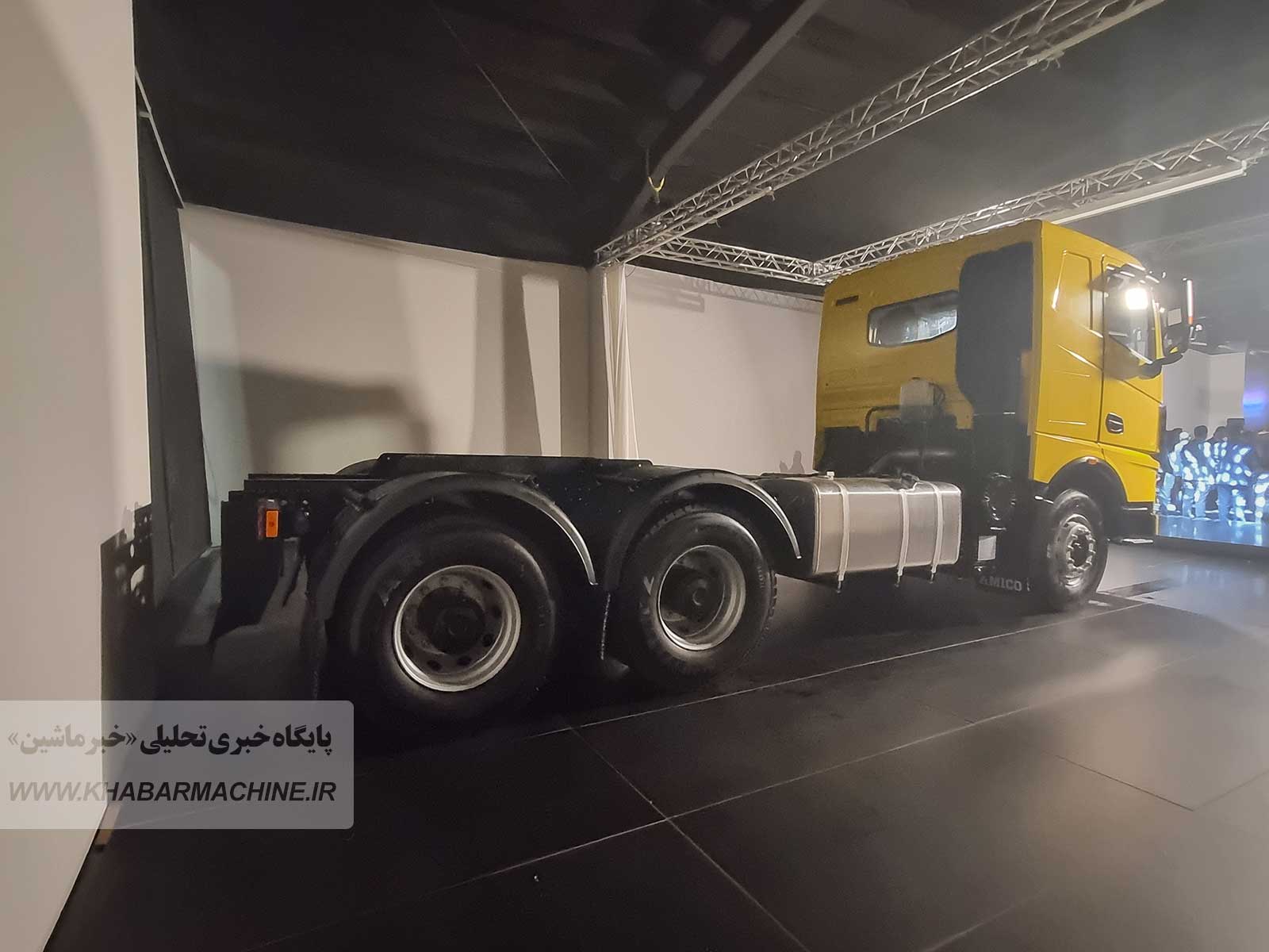 مشخصات فنی کامیون آمیکو  M2631D