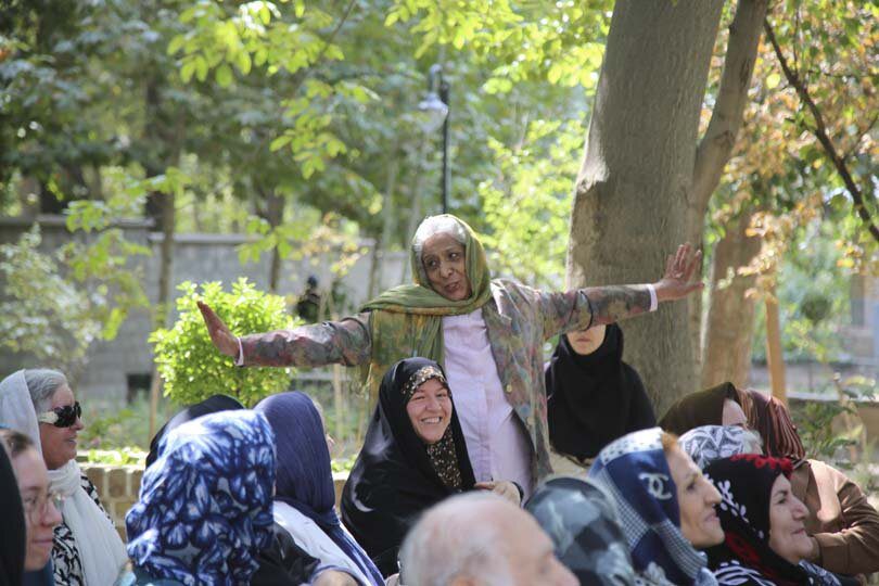 جشن شاد دوشنبه‌های سالمندی در بوستان جهان دیدگان برگزار شد