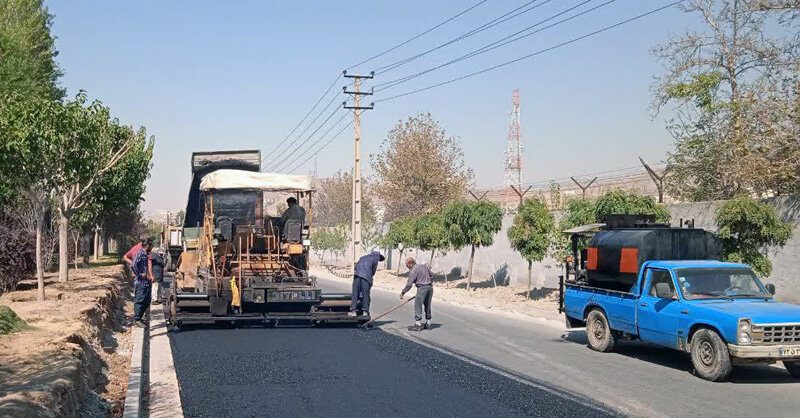 تولید و توزیع بیش از ۱۴۰ هزار تن آسفالت در کارخانه آسفالت شهرداری کرج