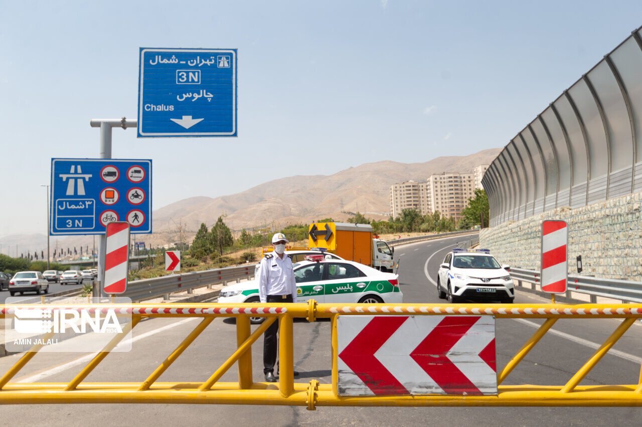  محدودیت ترافیکی در جاده کرج – چالوس و آزادراه تهران – شمال اجرا می شود