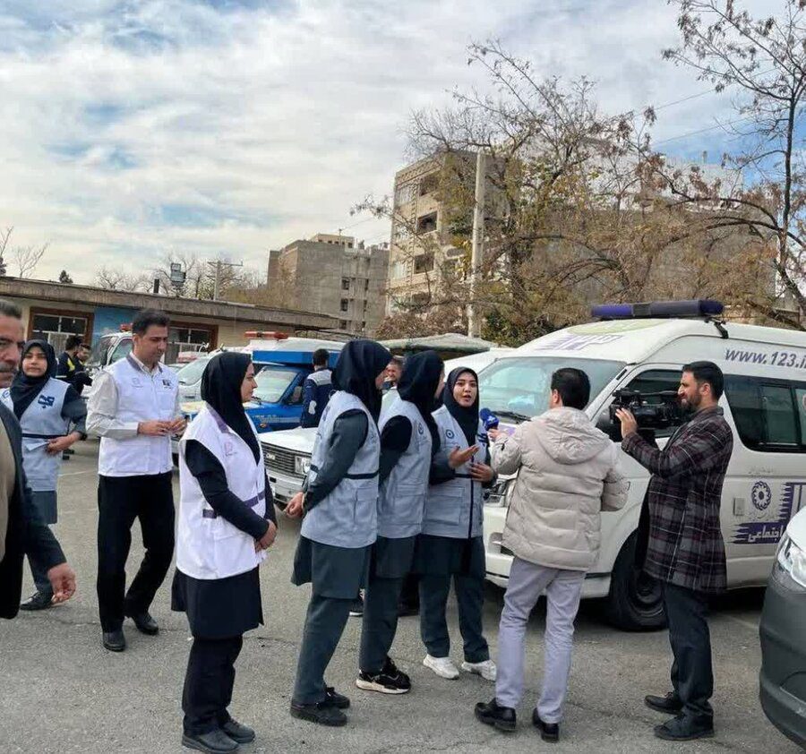 مانور زلزله و ایمنی در کرج برگزار شد