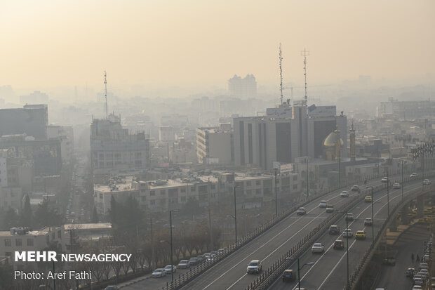 هشدار سطح نارنجی و افزایش غلظت آلاینده ها در البرز