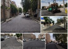 پایان عملیات تراش و روکش آسفالت در شهرک‌های بهاران و گل‌ها