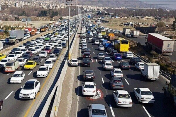 ثبت ۱۸ میلیون تردد در جاده های البرز