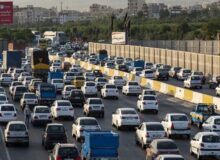 ترافیک سنگین در آزادراه کرج – قزوین