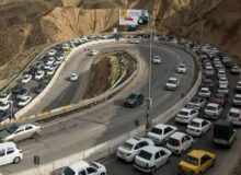جاده چالوس یک طرفه شد