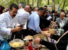استقبال گسترده از رویداد گردشگری خوراک در برغان/ گامی در مسیر ثبت جهانی برغان