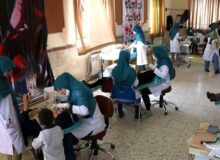 ارائه بیش از ۲ هزار خدمت درمانی در اردوی جهادی «عهد خدمت» نظرآباد