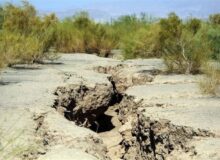 بحران فرونشست در البرز ۱۴۵ برابر استاندارد جهانی