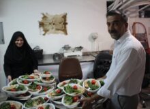برگزاری آیین عزاداری اربعین شهدای اقتدار و شهادت حضرت رقیه (س) در اداره‌کل بهزیستی البرز