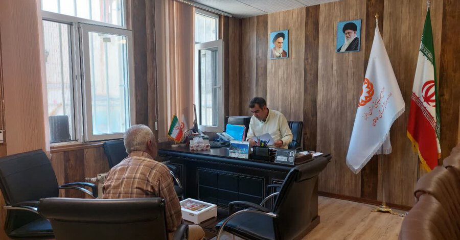 طالقان | ملاقات رئیس اداره بهزیستی شهرستان طالقان با جامعه هدف محترم
