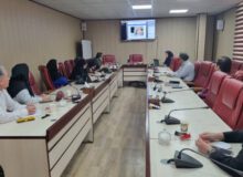 برگزاری جلسه بازآموزی برنامه غربالگری بینایی ویژه کارشناسان وغربالگران بینایی