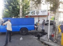 پاکسازی جوی‌ها و نهرهای منطقه ۲ کرج برای مقابله با آلودگی و بیماری‌ها