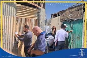 پلمب ۵ مرکز غیرمجاز جمع‌آوری پسماند خشک در منطقه چنارک کرج