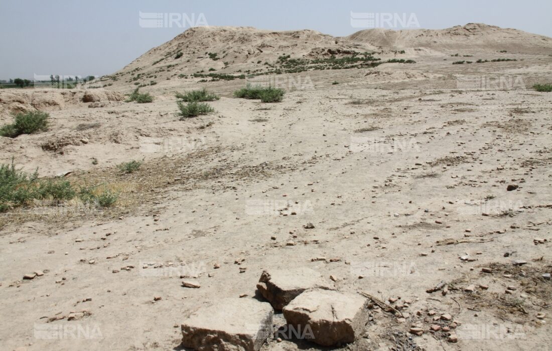 کشف محوطه باستانی در شهرستان نظرآباد