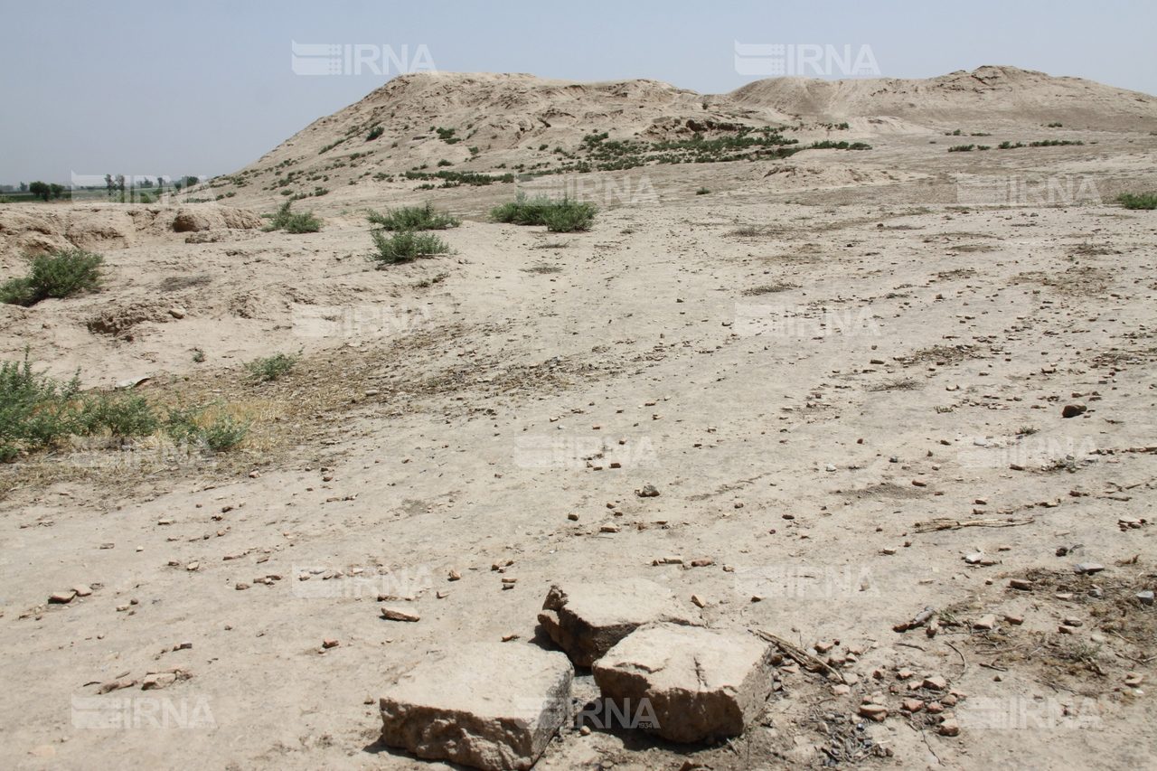 کشف محوطه باستانی در شهرستان نظرآباد
