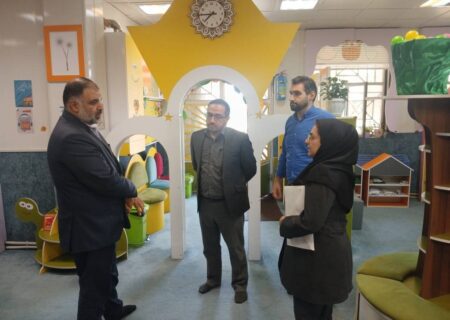 بازدید مدیرکل امور عمرانی نهاد کتابخانه‌های عمومی کشور از کتابخانه‌های استان البرز