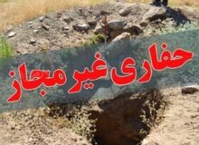 کشف محوطه باستانی در شهرستان نظرآباد