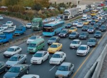 ترافیک سنگین در آزادراه تهران – کرج – قزوین