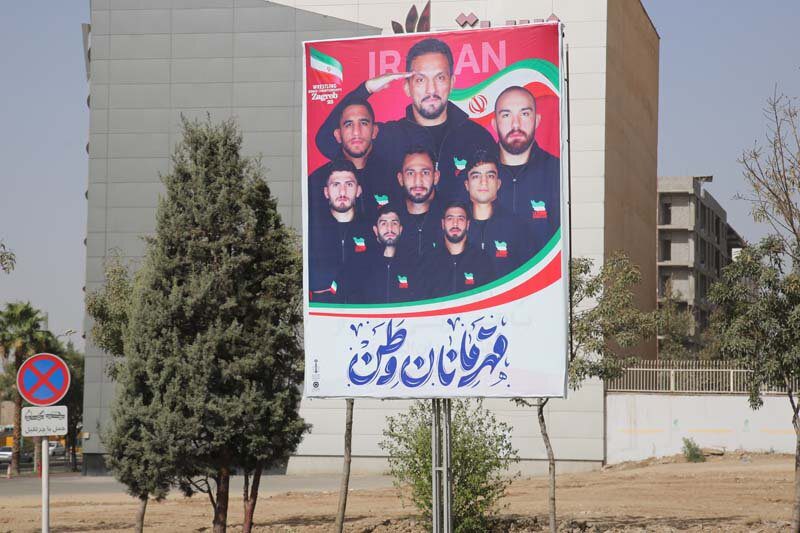 به پاس درخشش تیم ملی کشتی ایران در مسابقات قهرمانی جهان