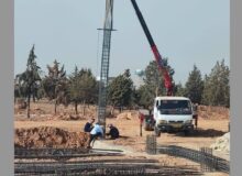 پیشرفت چشمگیر در احداث بزرگترین سالن ورزش‌های آبی غرب استان البرز