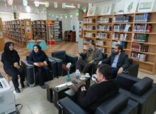 بازدید مدیرکل کتابخانه‌های استان البرز از کتابخانه‌های شهید چمران و غدیر محمدشهر